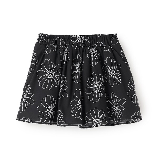 【リンク】花刺しゅうスカート(キッズ)