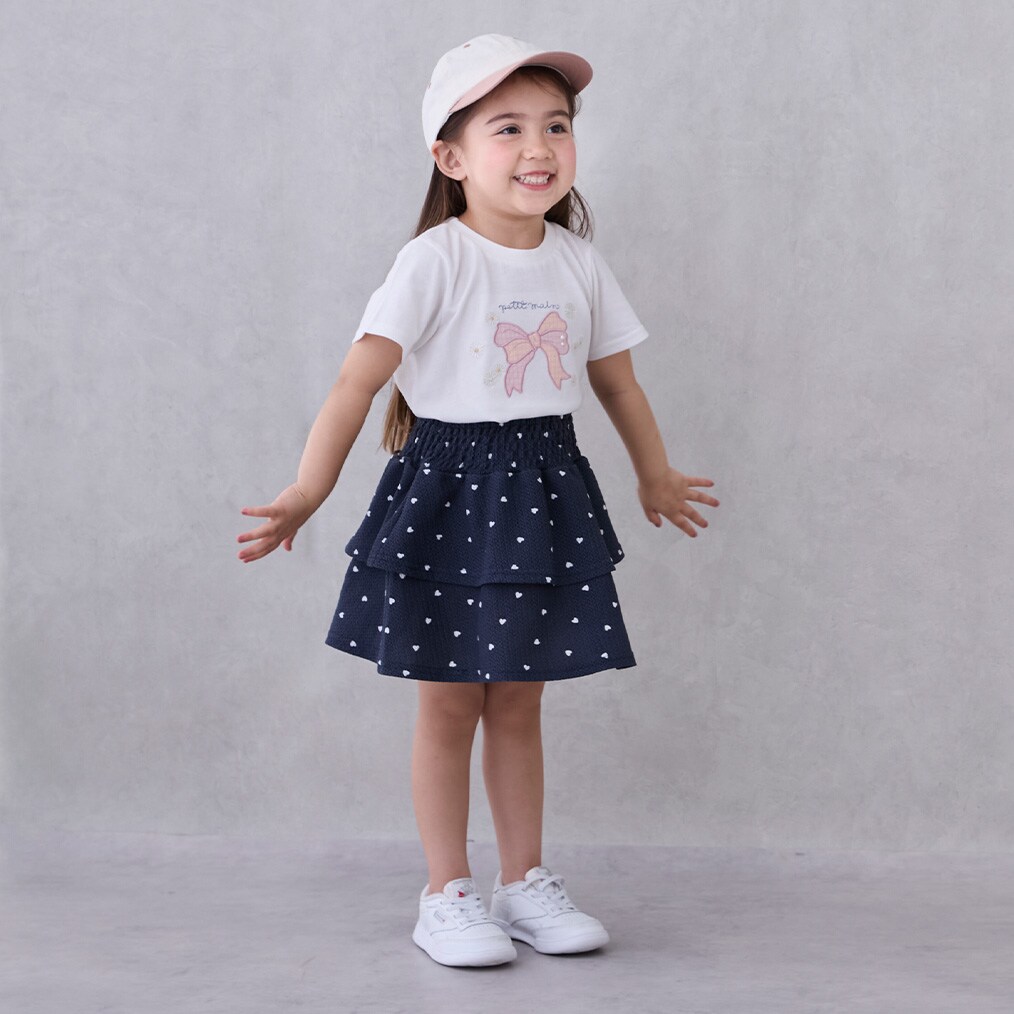 【GOODPRICE】柄フリルスカート