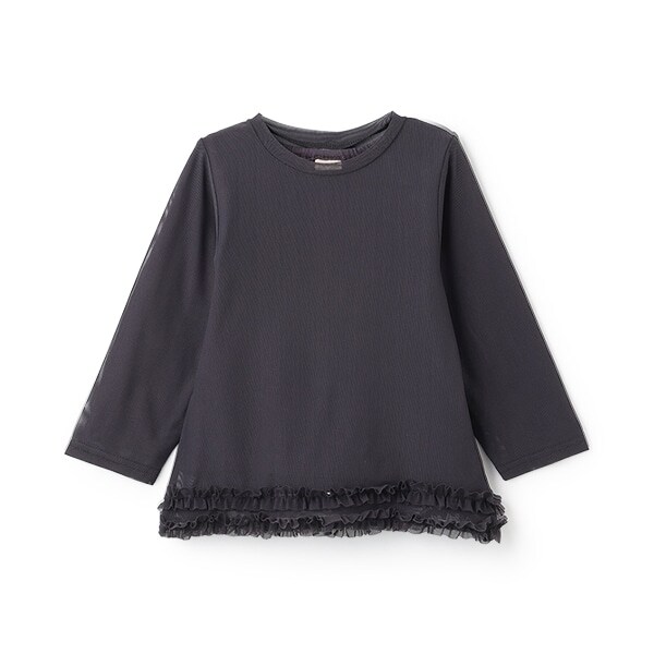 シアーレイヤード長袖T