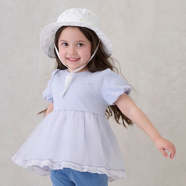 【リンク】シアーペプラムドッキングT(キッズ)