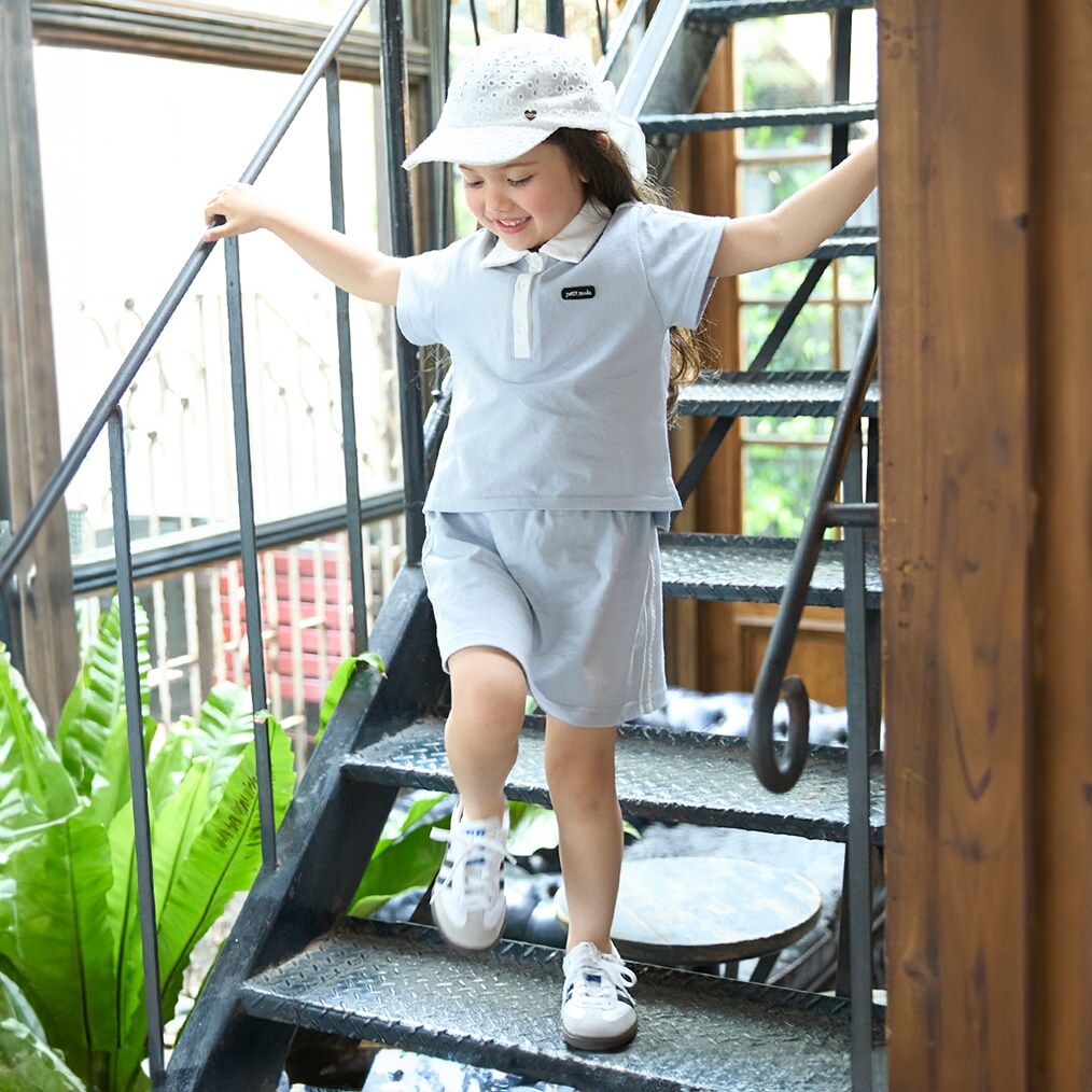 【リンク/接触冷感】ポロセットアップ