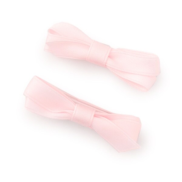 リボンヘアクリップ2P