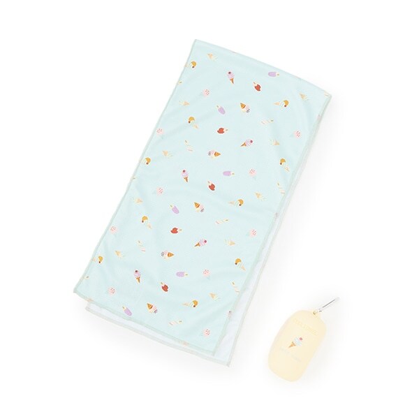 ケースつきひんやりタオル