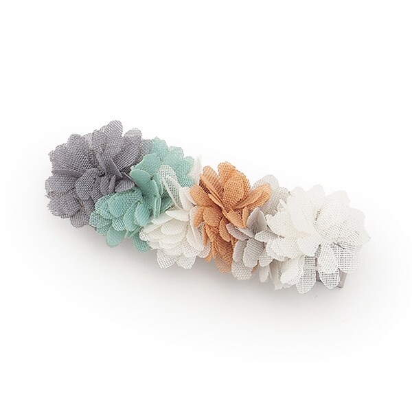 MIXフラワーヘアクリップ