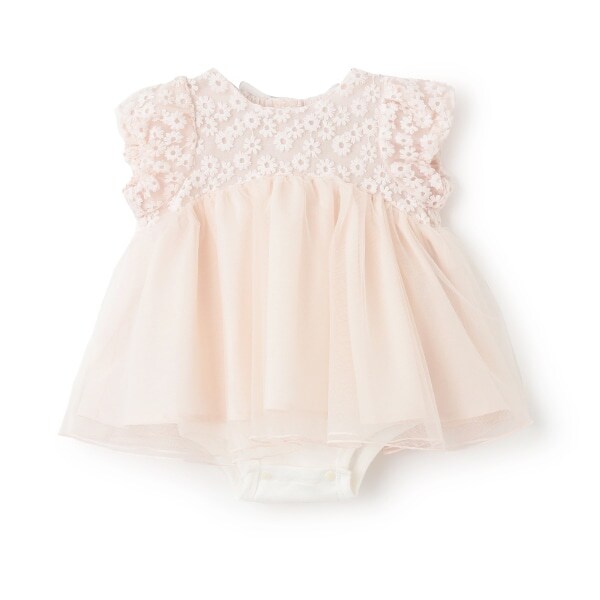 【リンク】チュールレースOPロンパース