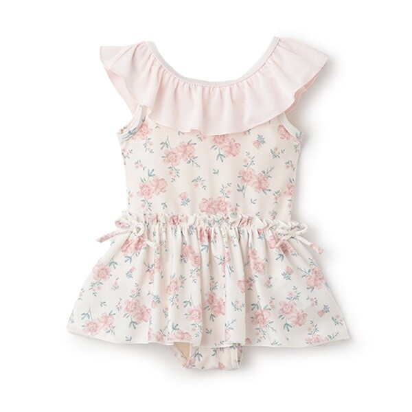 【SWIM】フリルワンピース水着