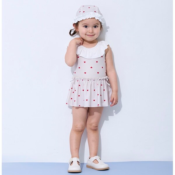 【SWIM】フリルワンピース水着