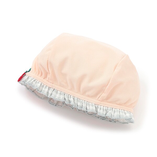 【SWIM】いちごフリルスイムキャップ