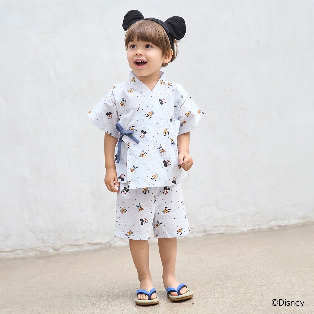 【Disney】総柄甚平