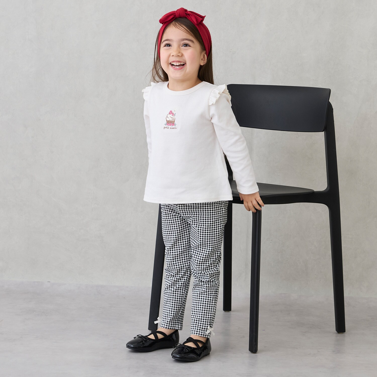 【プティプラ】GIRLS10分丈レギンス