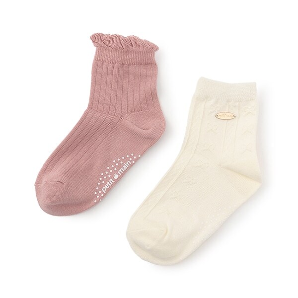 チャームつきソックス2P