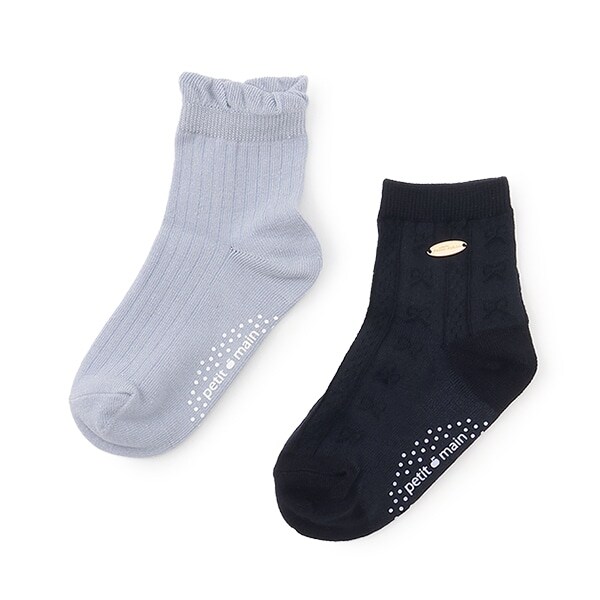 チャームつきソックス2P