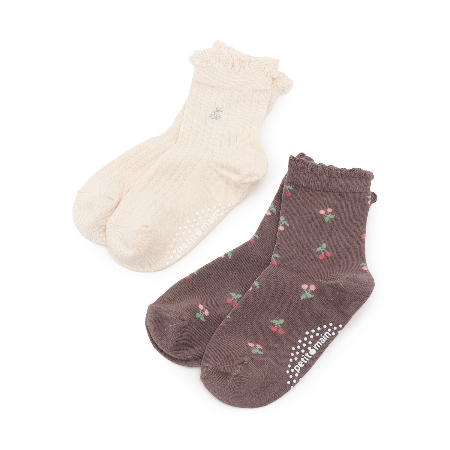 さくらんぼソックス2P