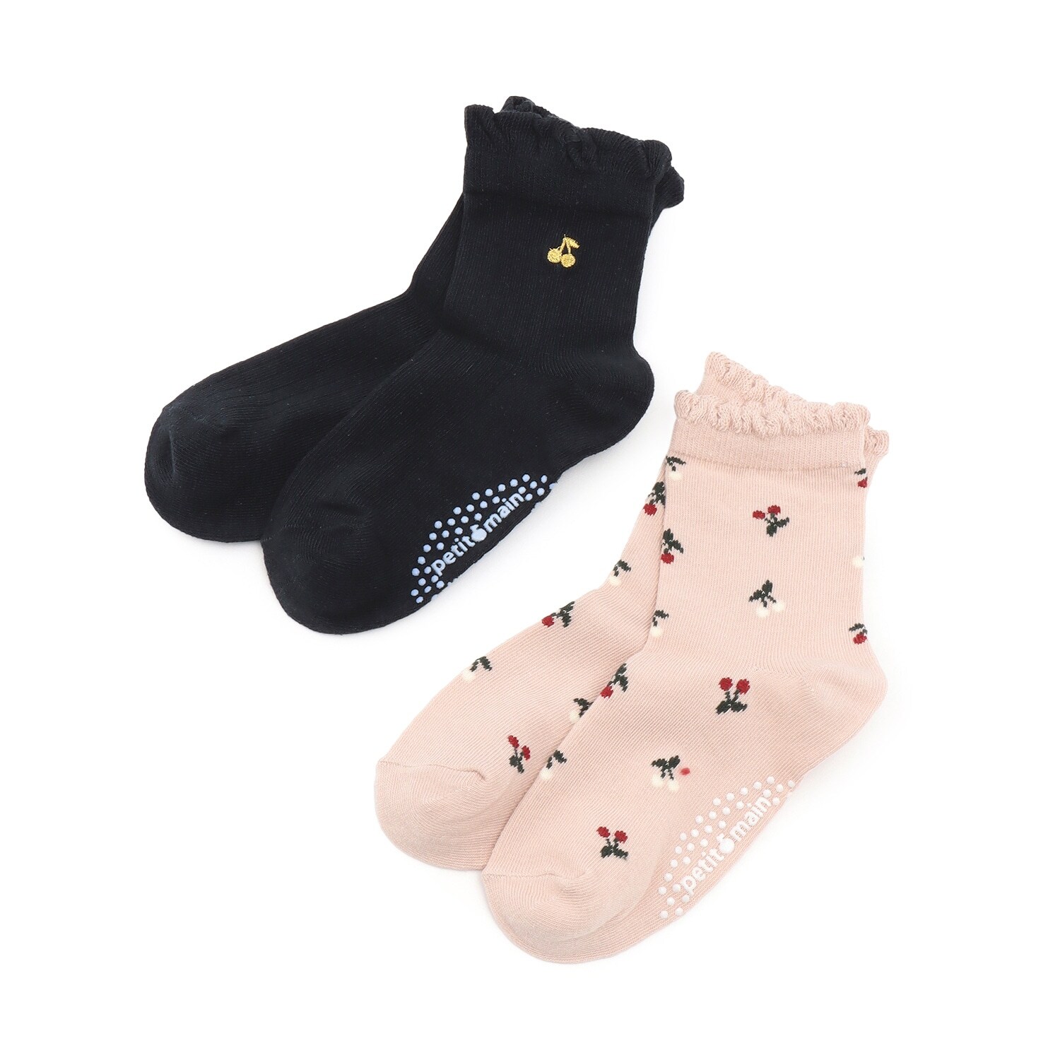 さくらんぼソックス2P