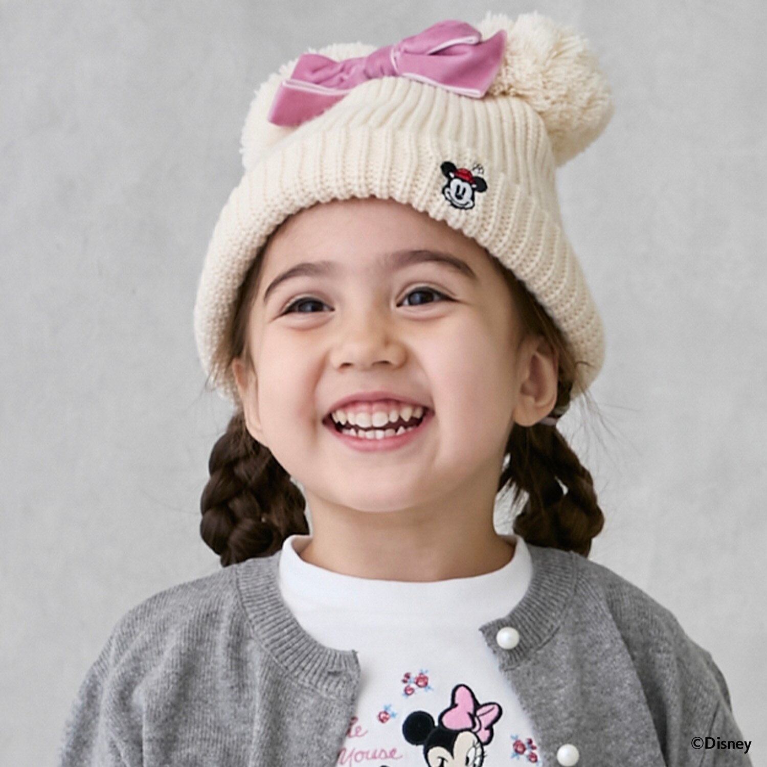 【Disney】W梵天ニット帽