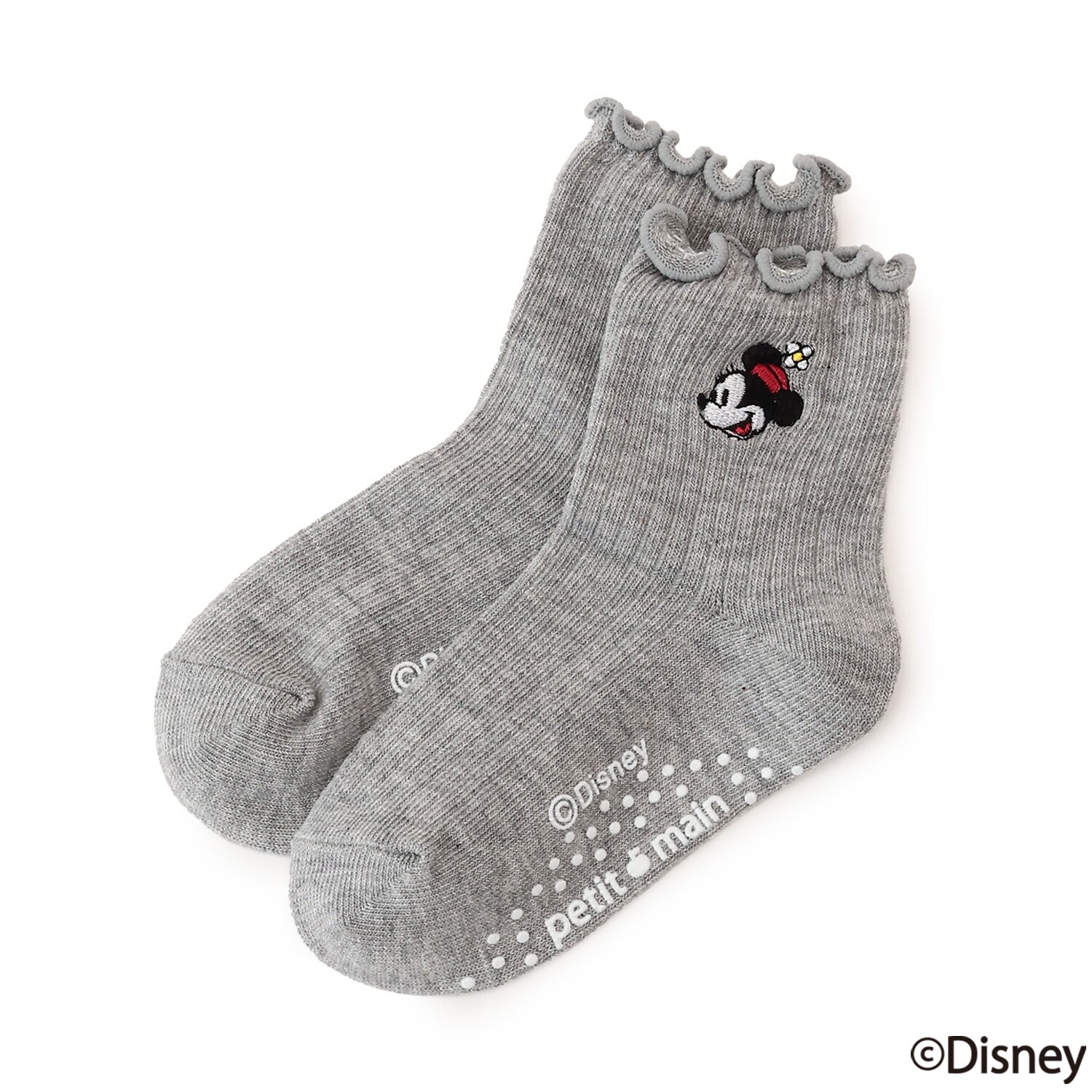【Disney】ミニー/刺しゅう靴下