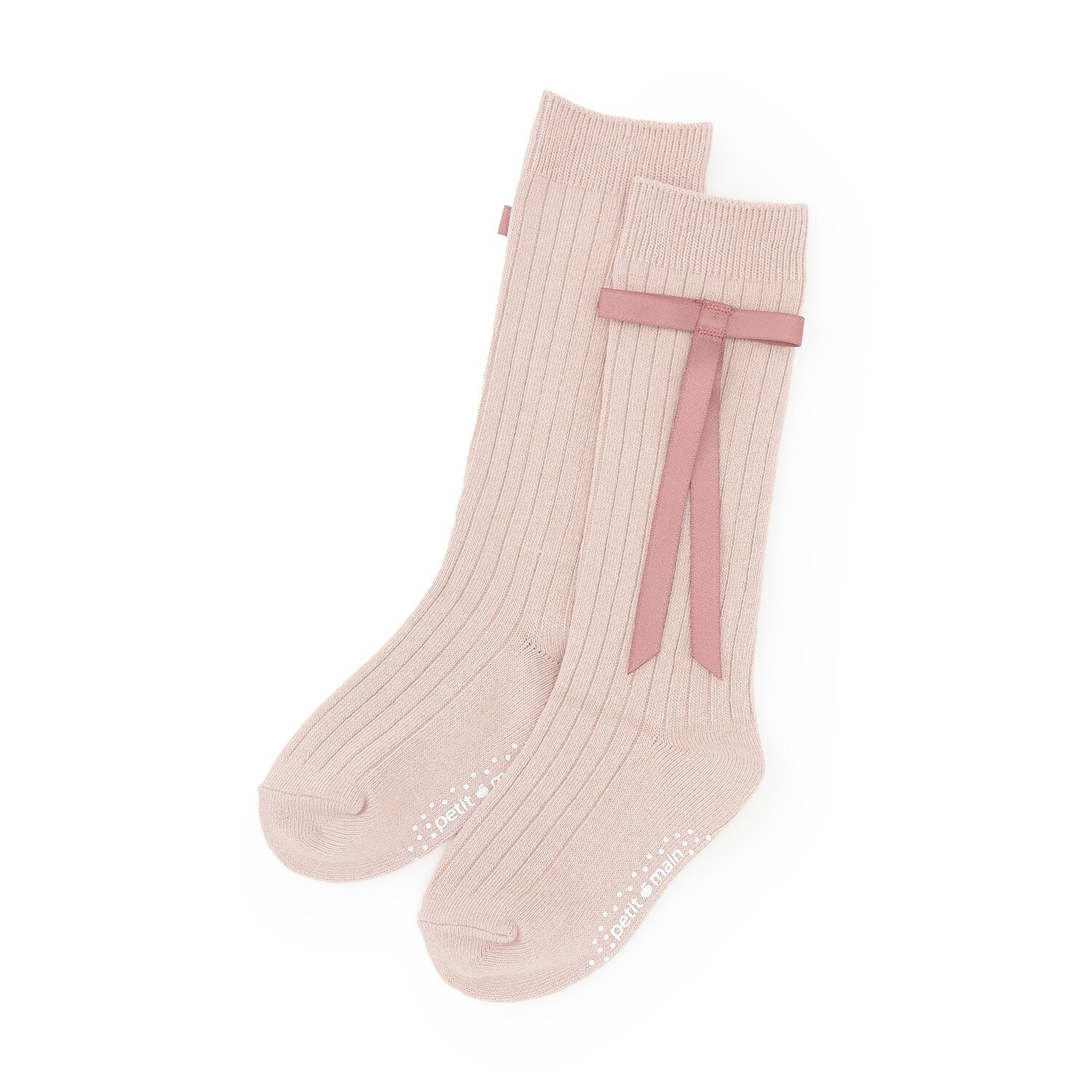 リボンつきハイソックス