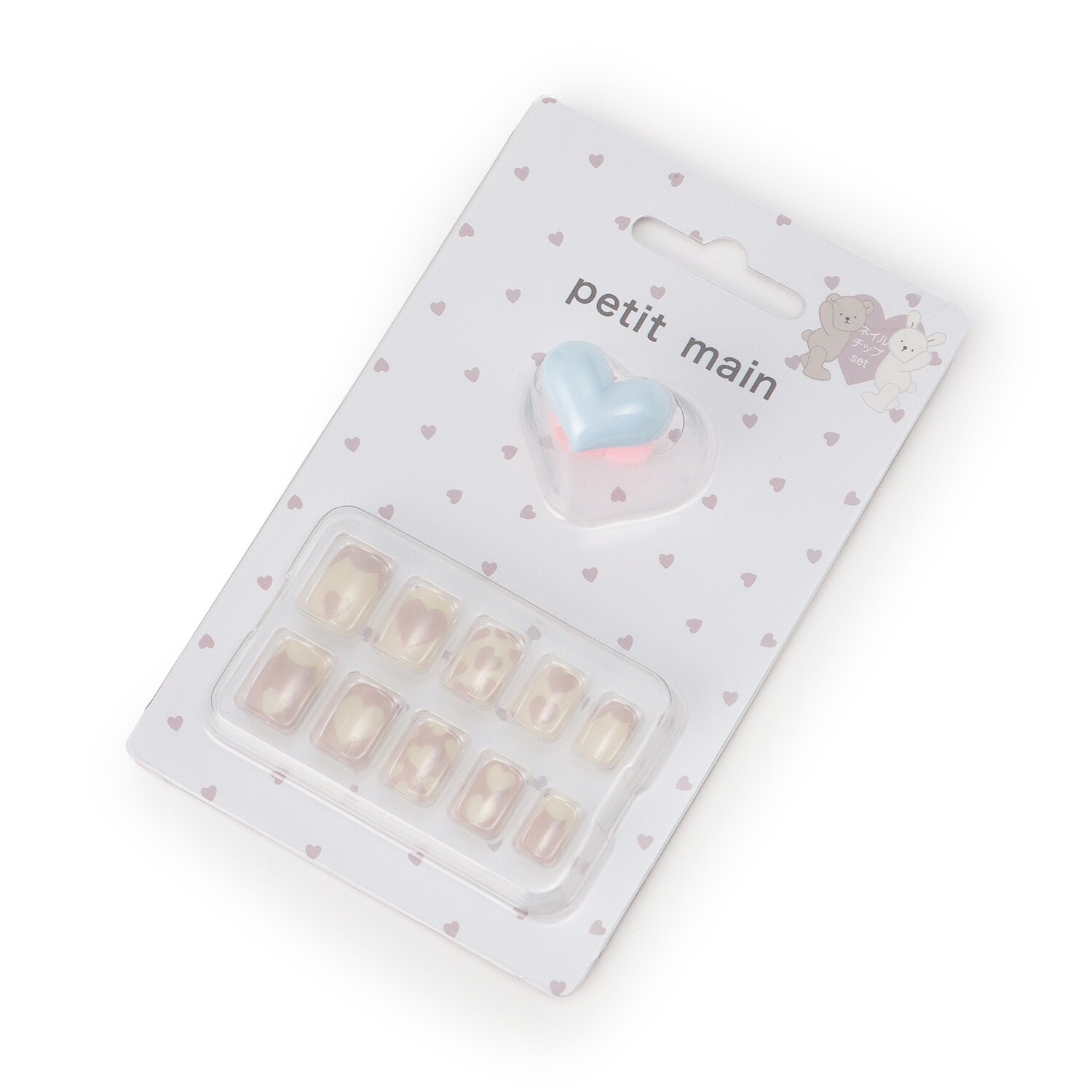 【コスメ】ネイルチップ・アクセセット/L