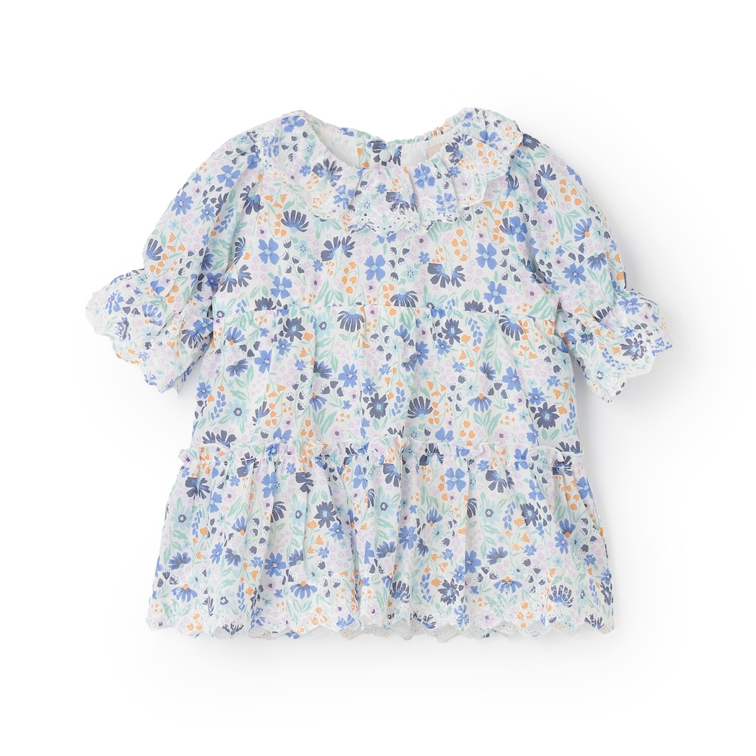 無地・花柄OPロンパース