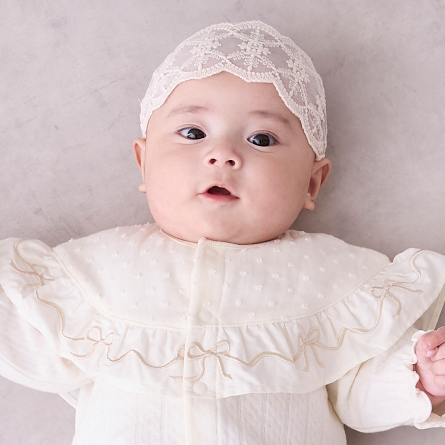 レースヘアバンド