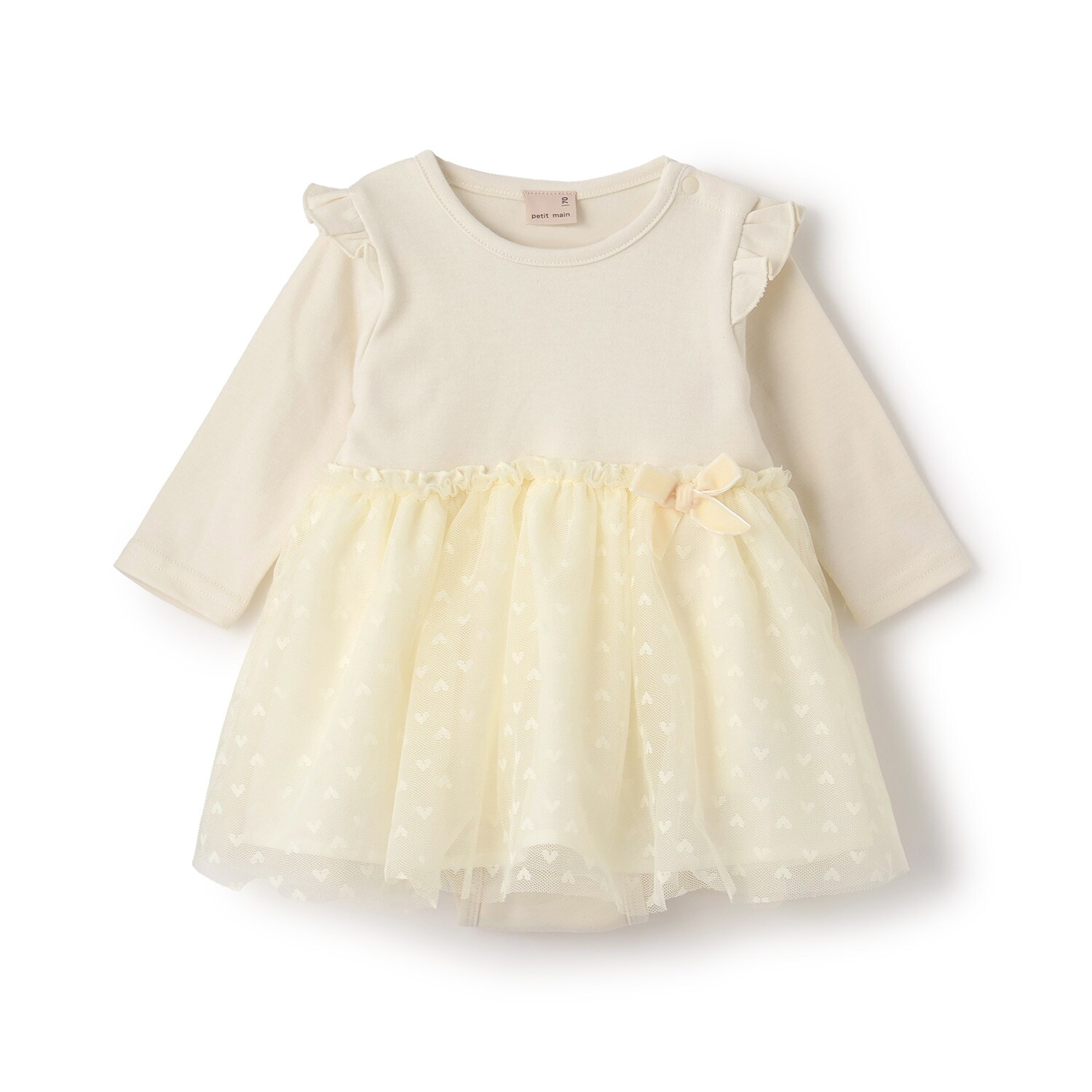 チュールドッキングOPロンパース