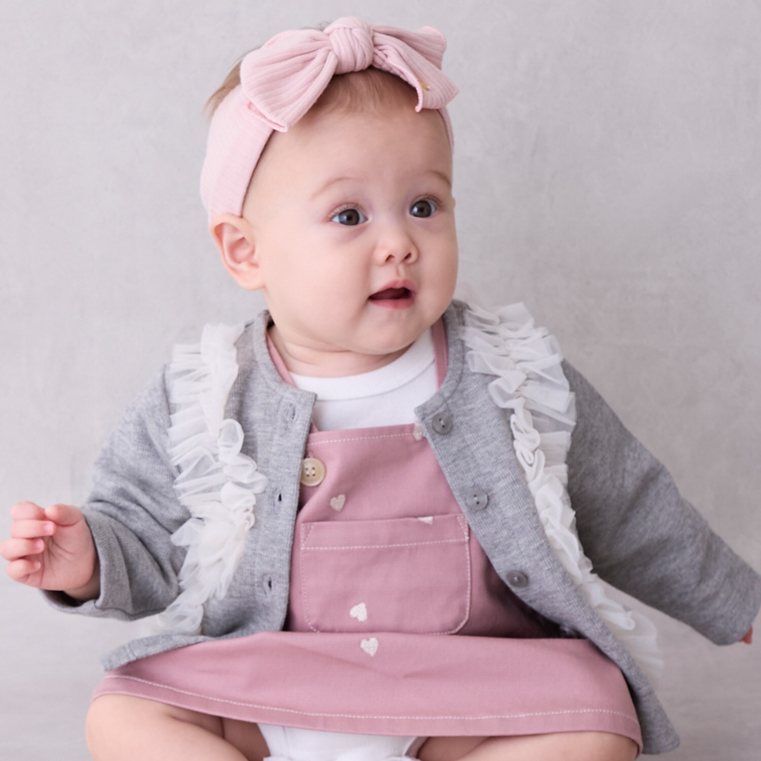 【リンク】チュールフリルカットカーディガン