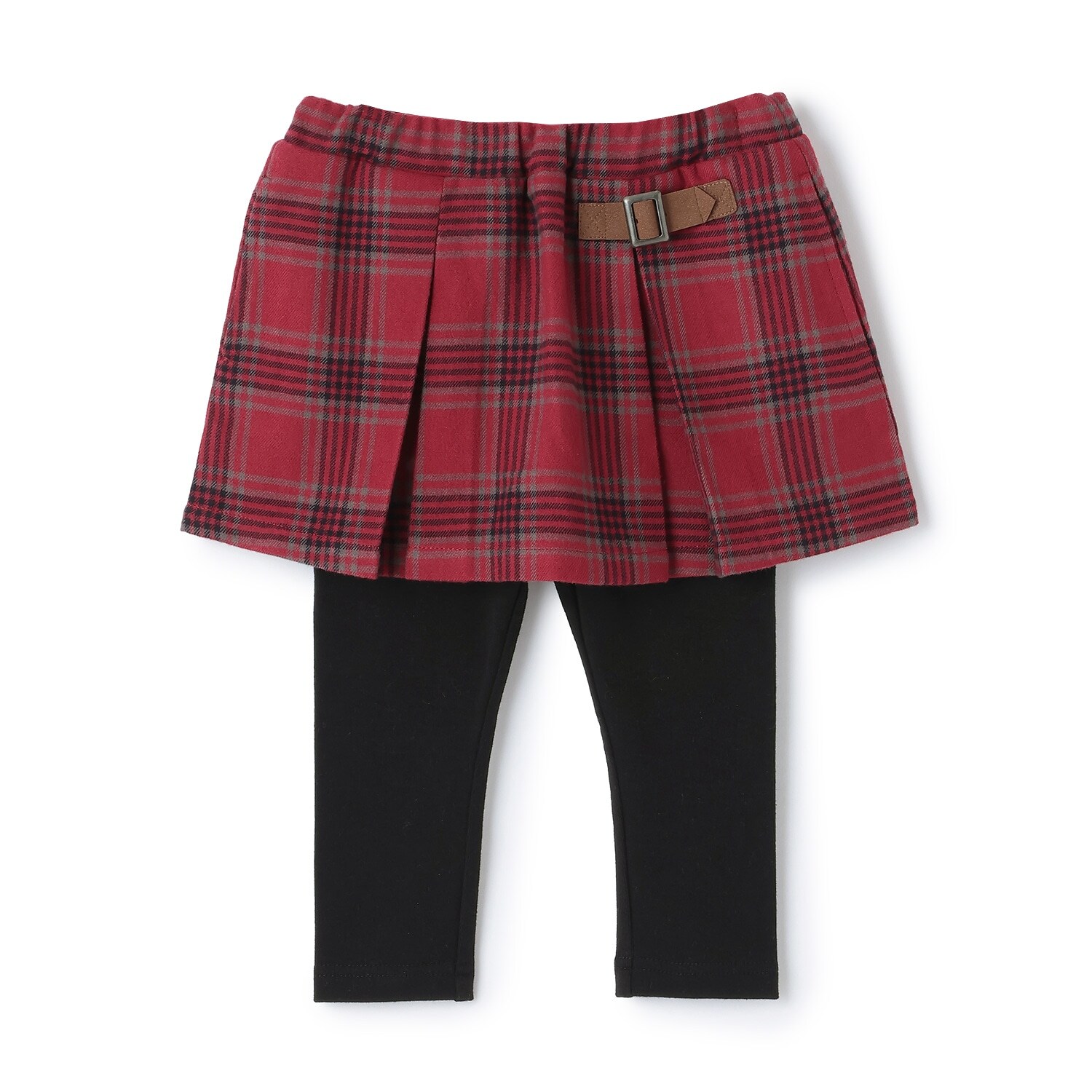 【リンク】チェックレギつきスカート