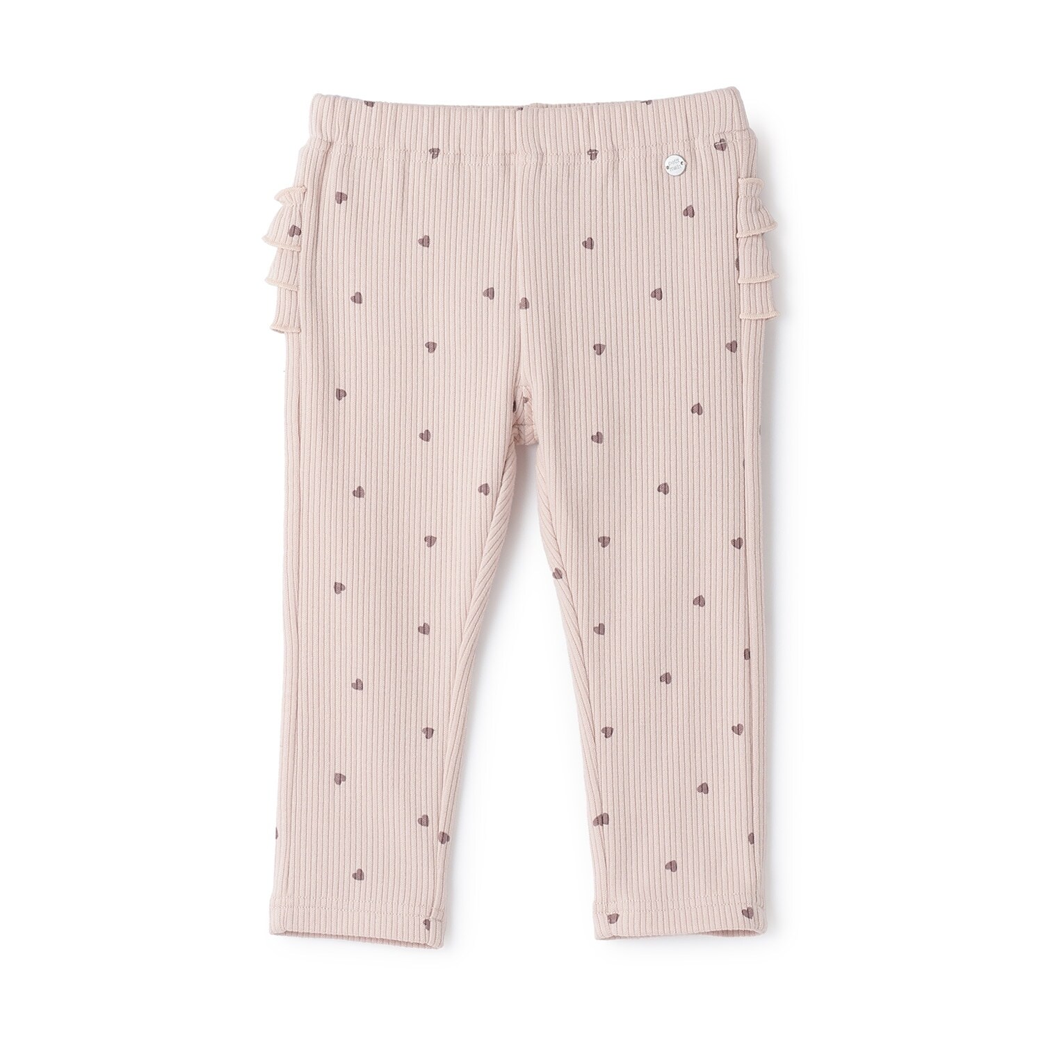 【裏起毛】バックフリルレギンス