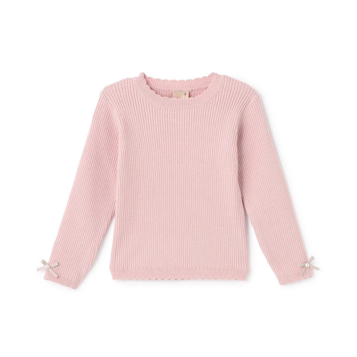 【リンク/フワもちっと】リブニット(キッズサイズ)