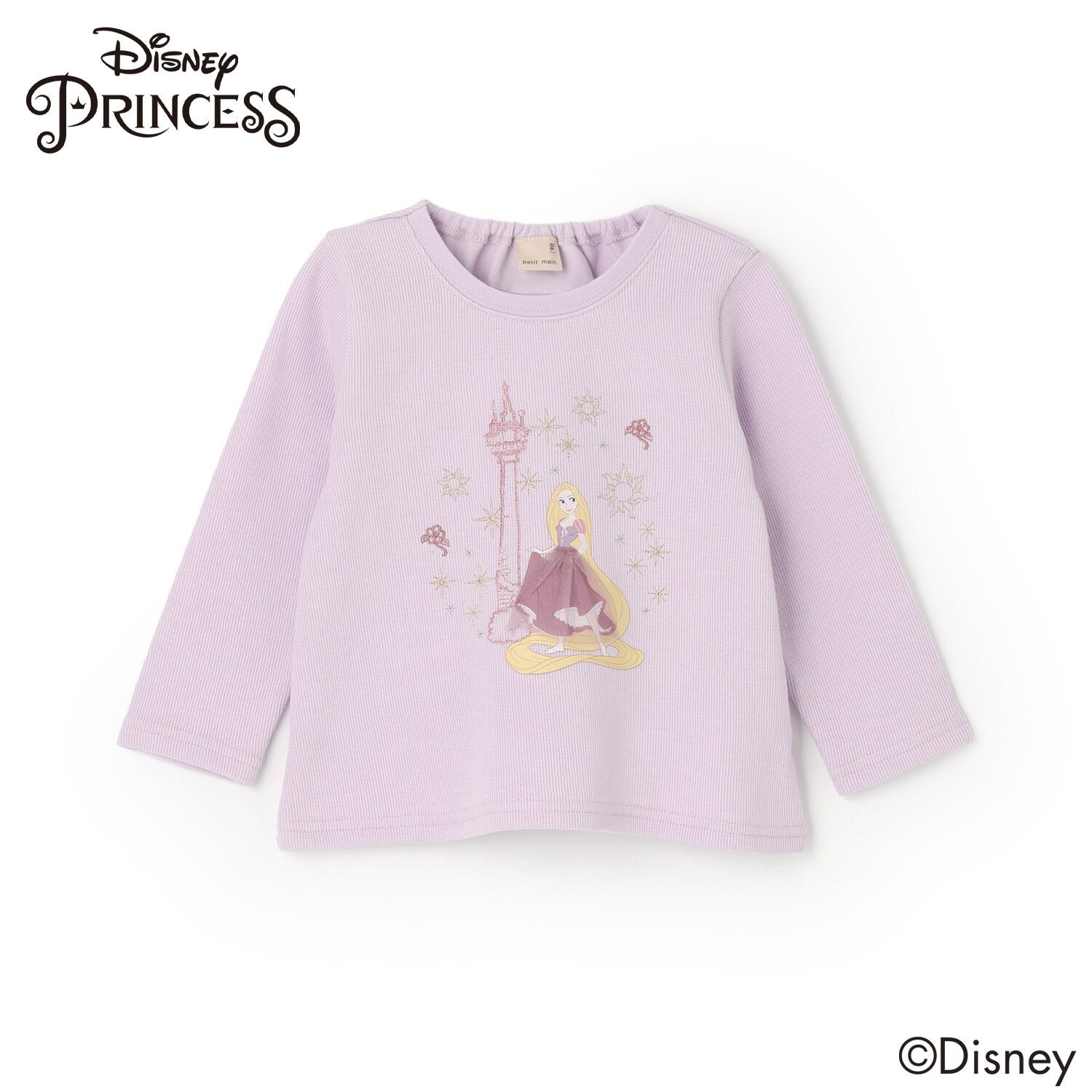 【Disney】刺繍グラフィック長袖T