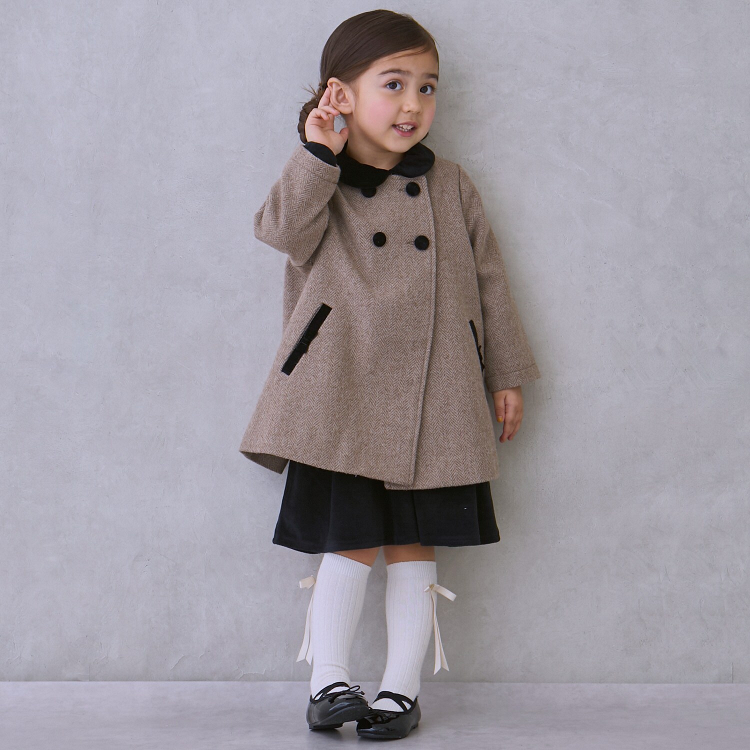 【リンク】ダブルブレストコート