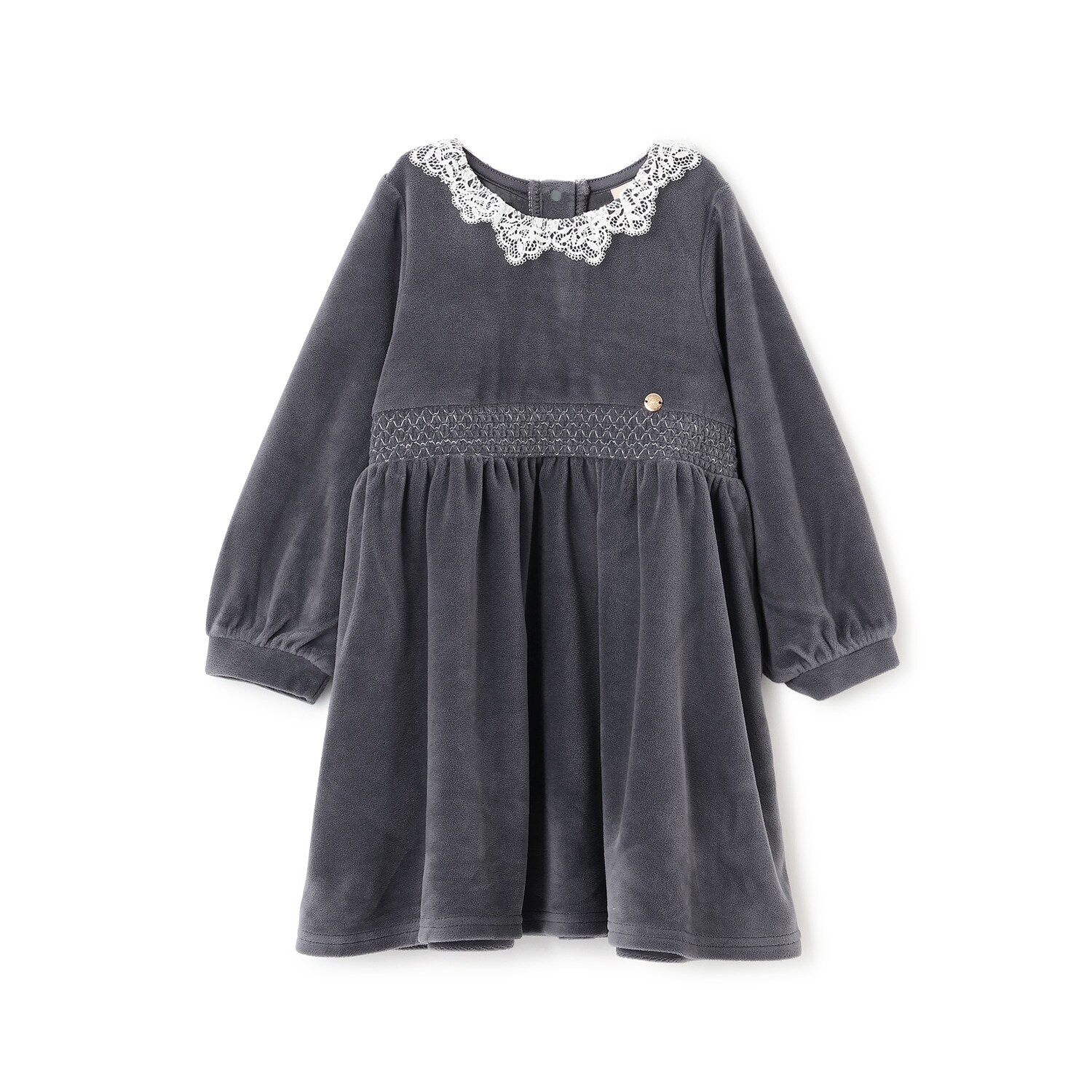 ベロアレースワンピース