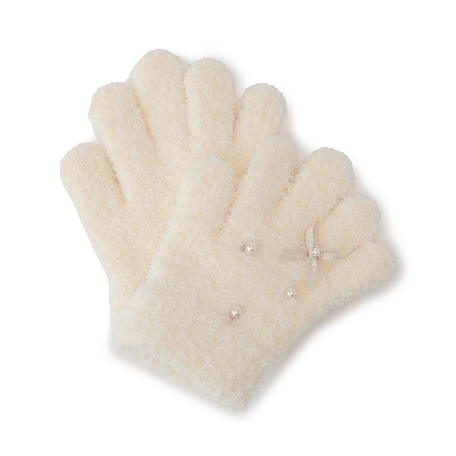 パールリボン手袋