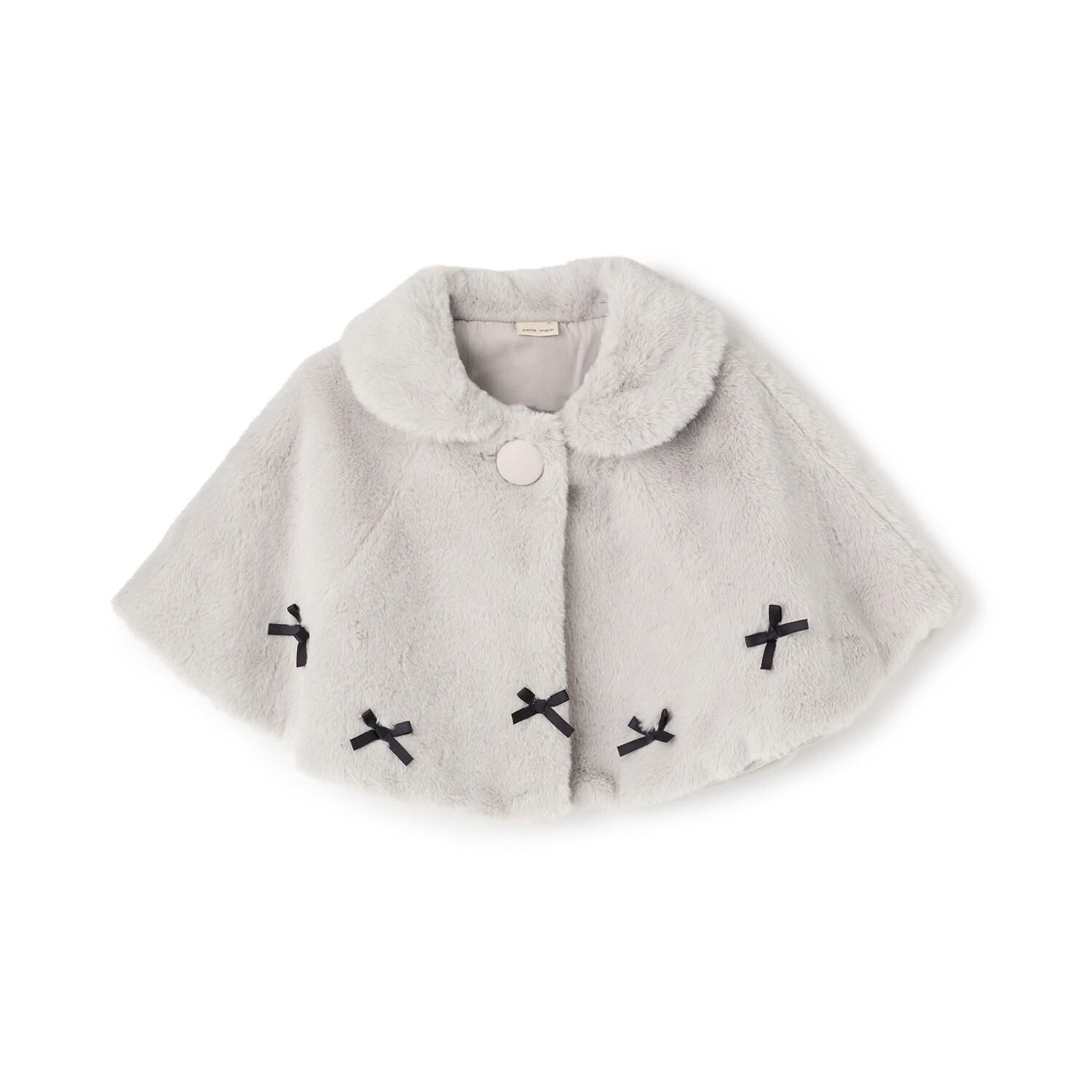 2WAY衿リボンファーケープ