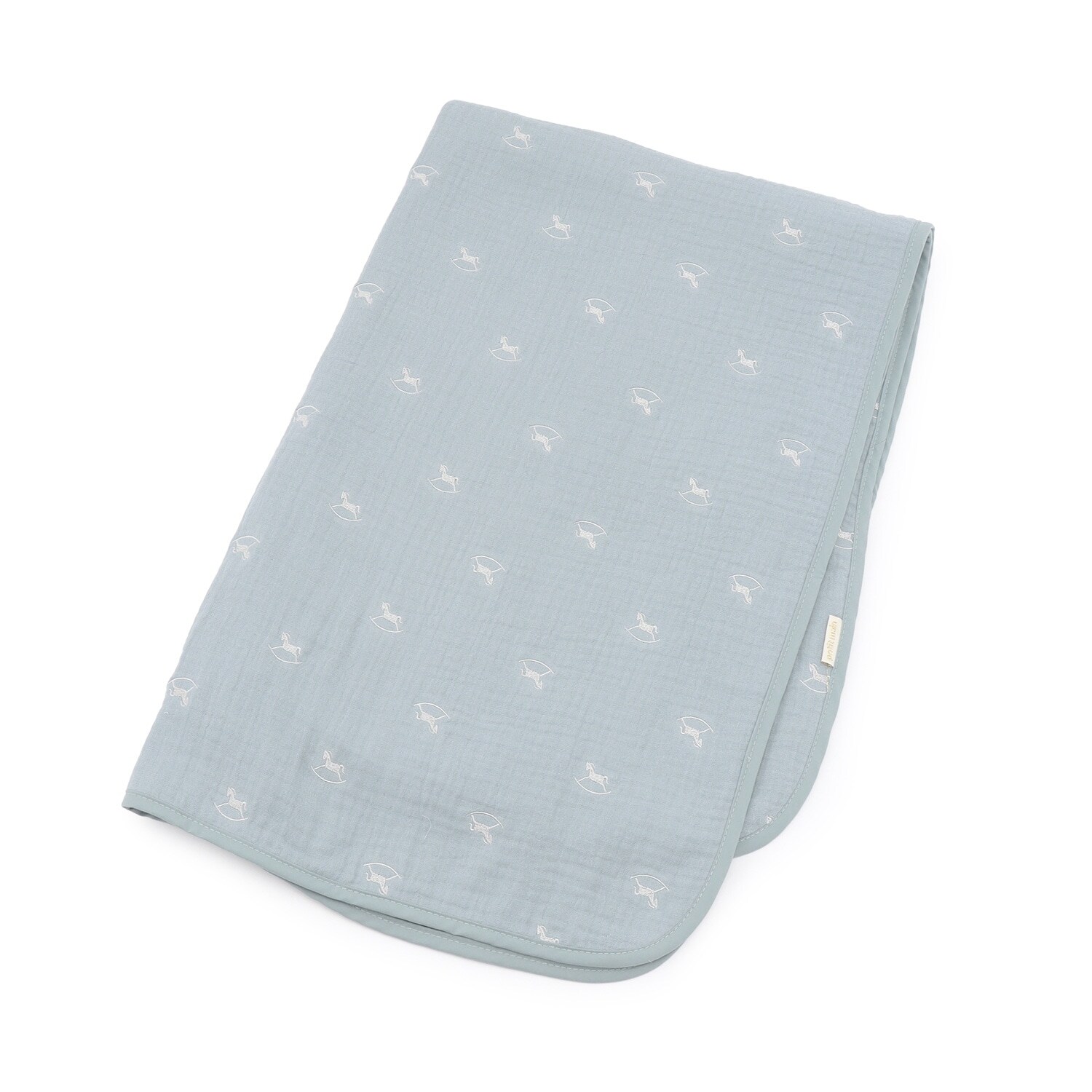 刺しゅう6重ガーゼブランケット