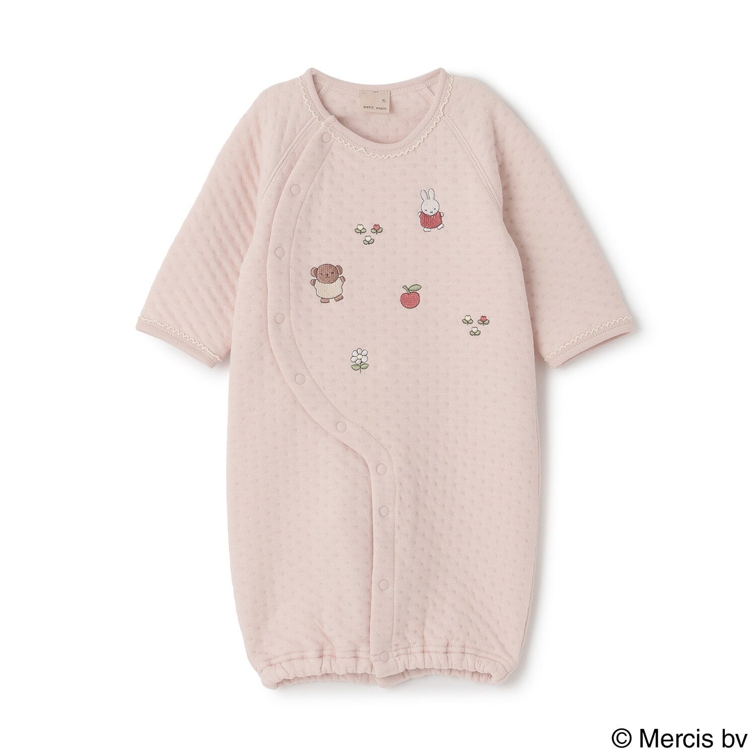 【dick bruna】モチーフ刺しゅう2WAYオール