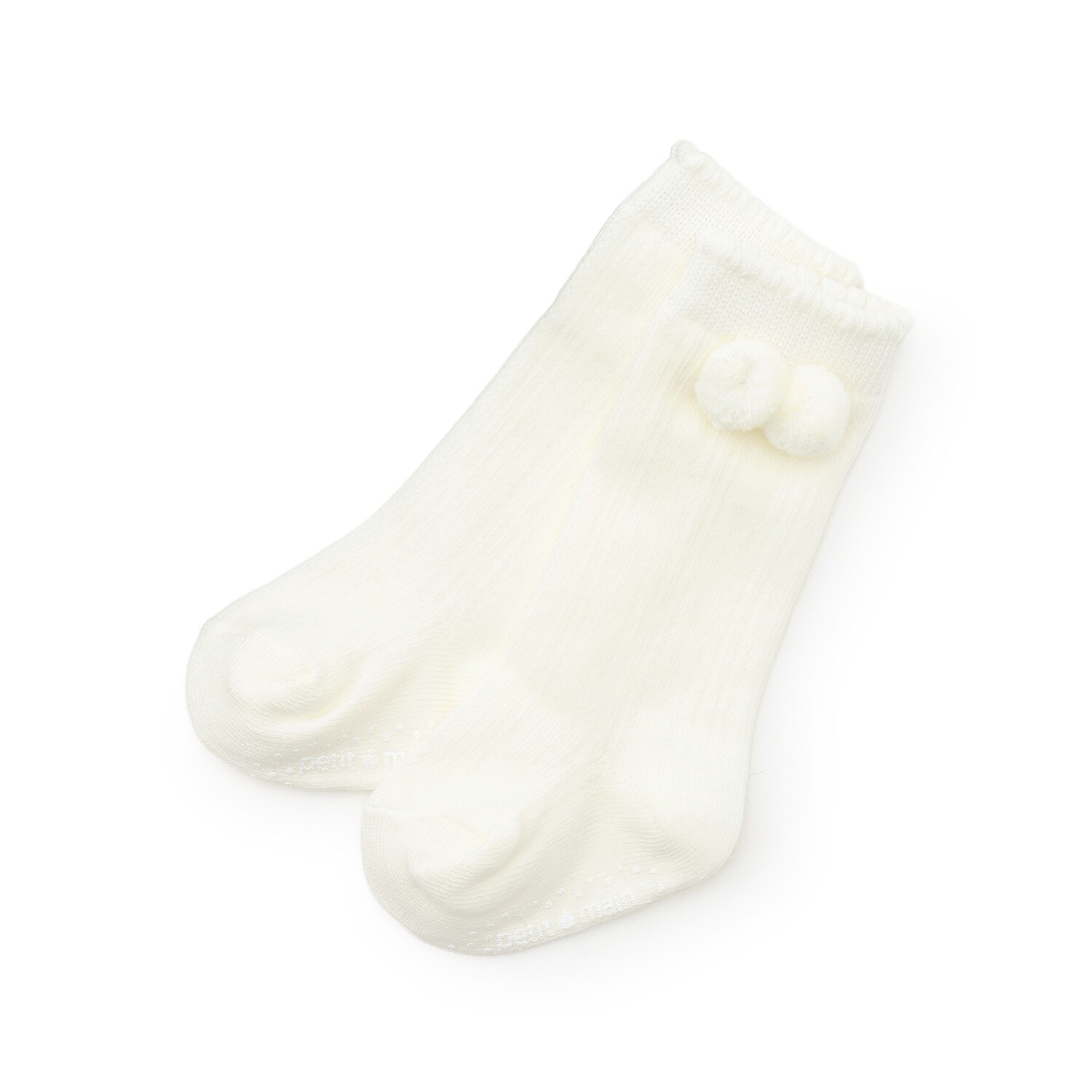 ぽんぽんつきハイソックス