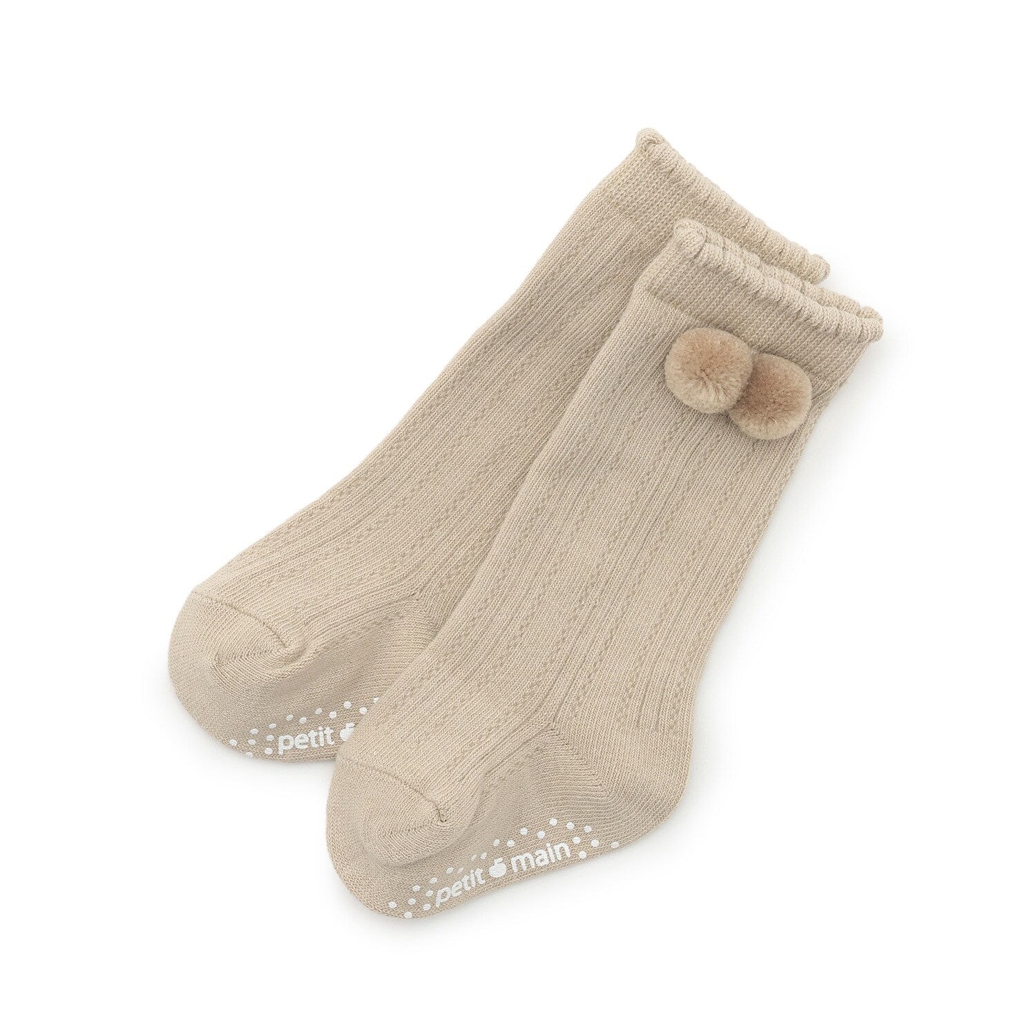 ぽんぽんつきハイソックス