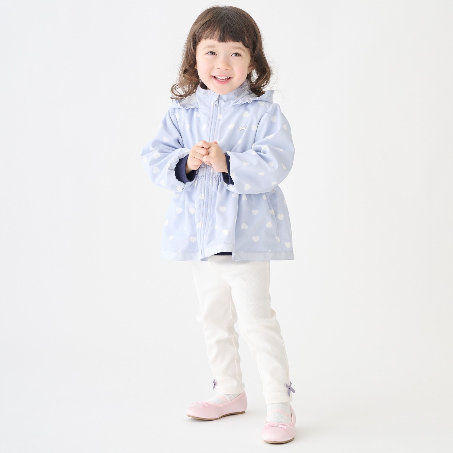 【プティプラ】GIRLS10分丈レギンス