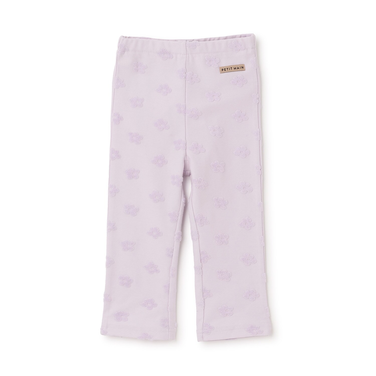 お花ジャカードフレアパンツ