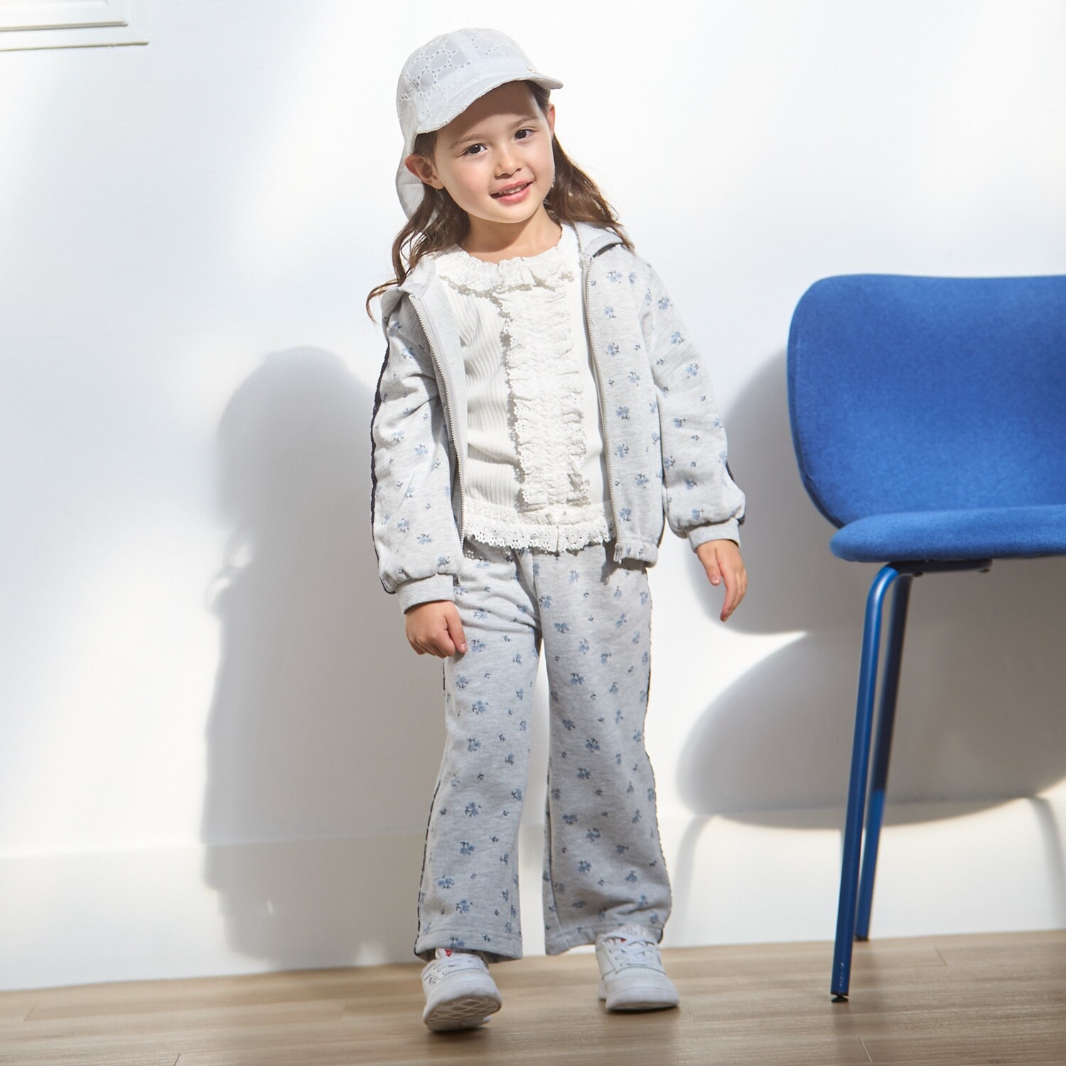 【リンク】花柄スウェットパンツ