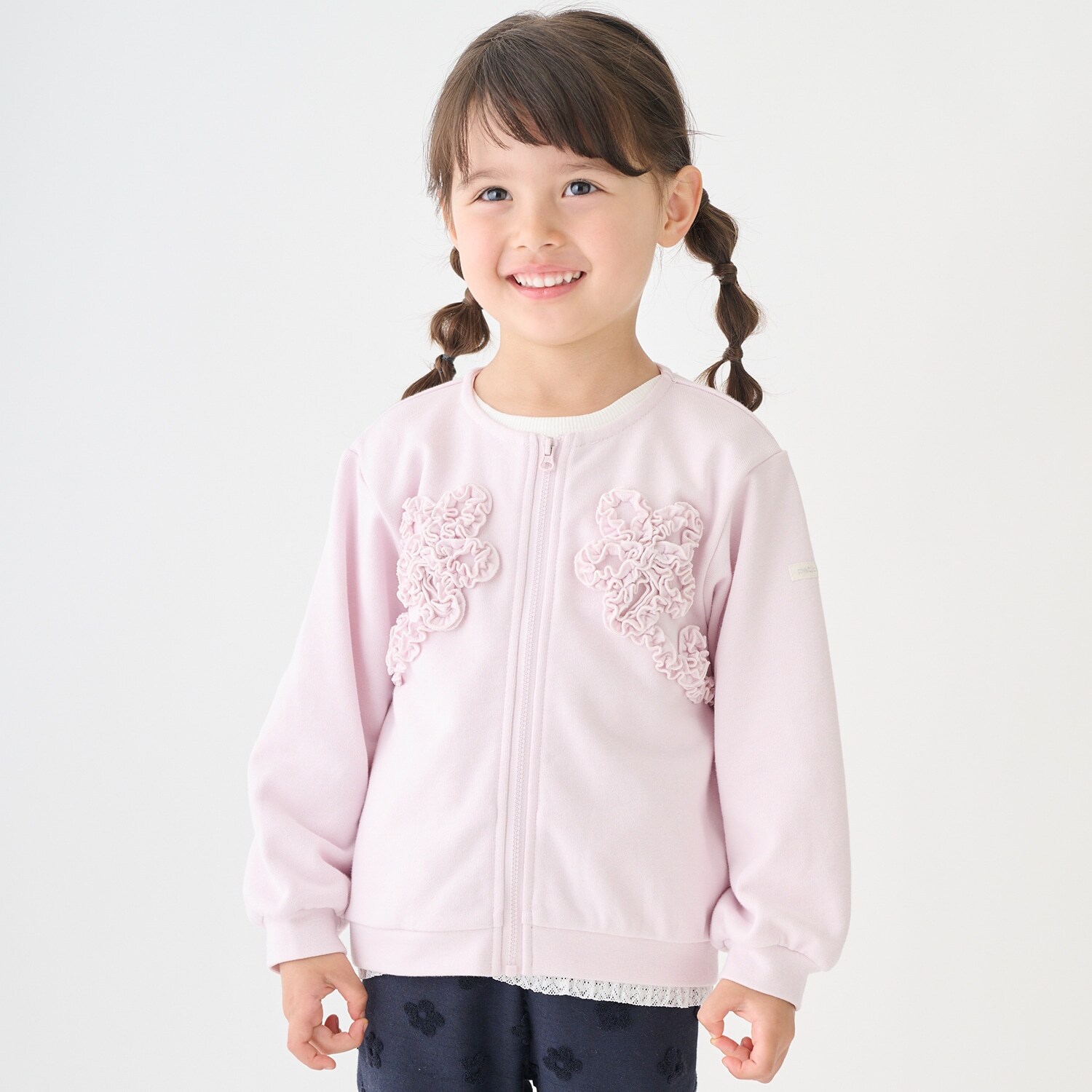 【リンク/防汚】フリルモチーフハオリ