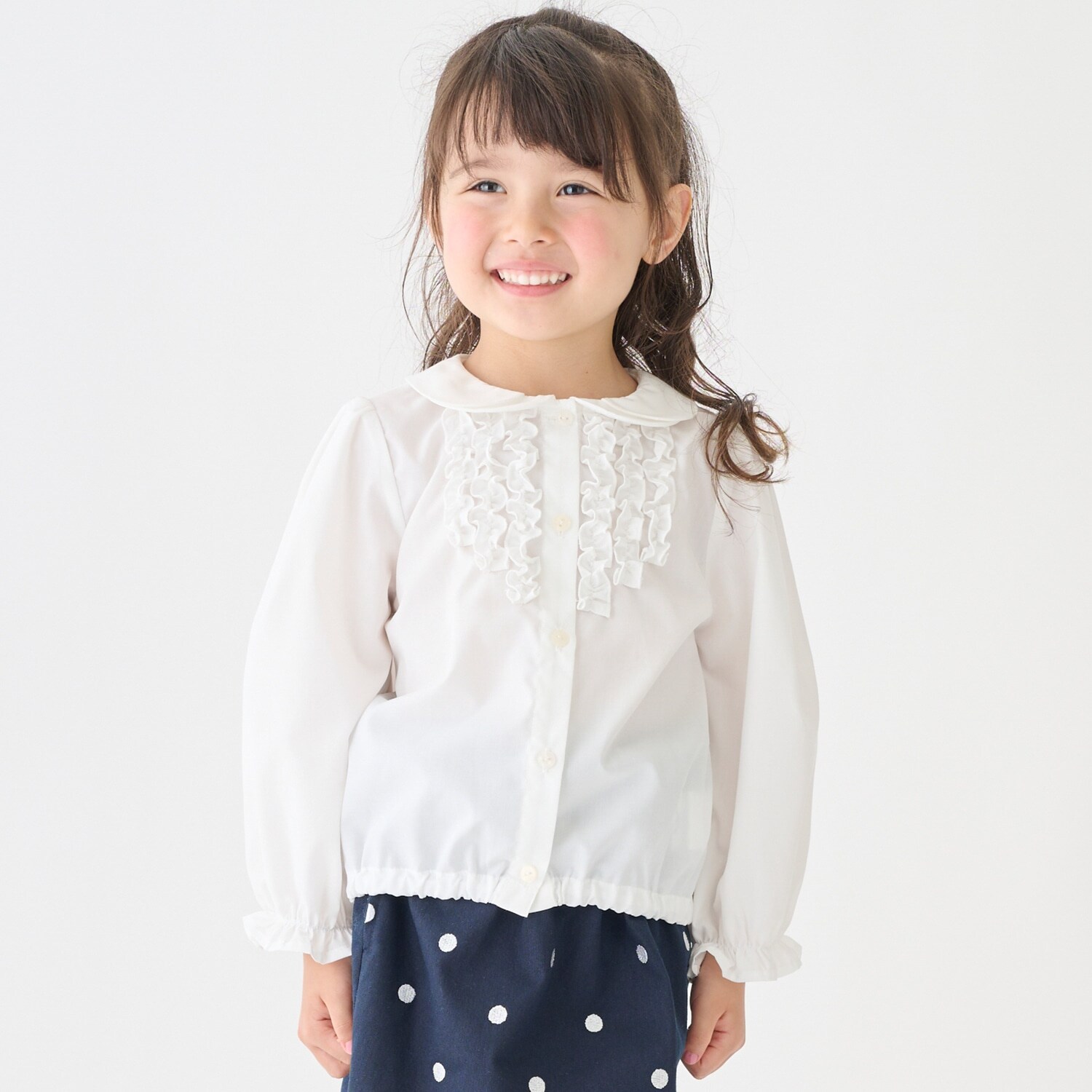 ちびフリルブラウス
