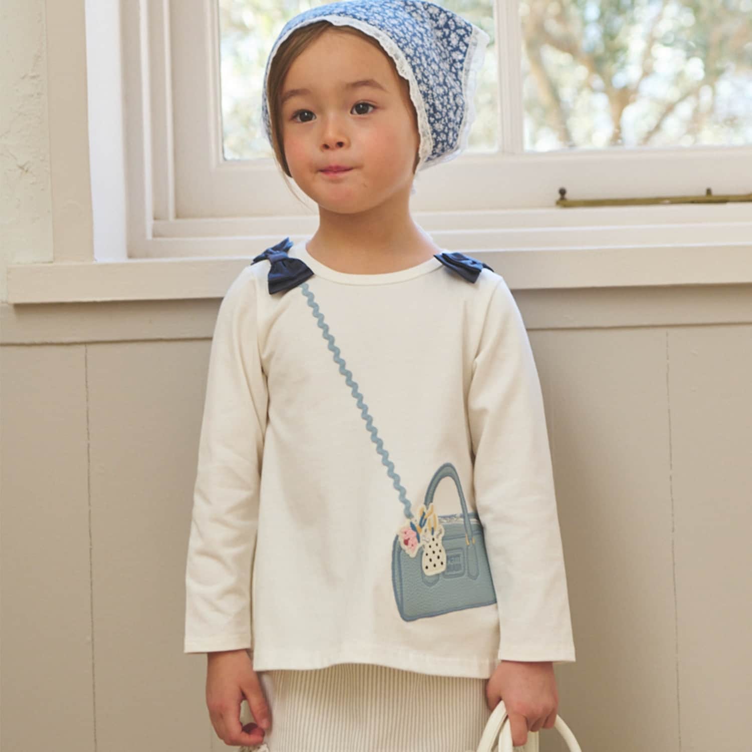 ミニバッグ長袖Tシャツ