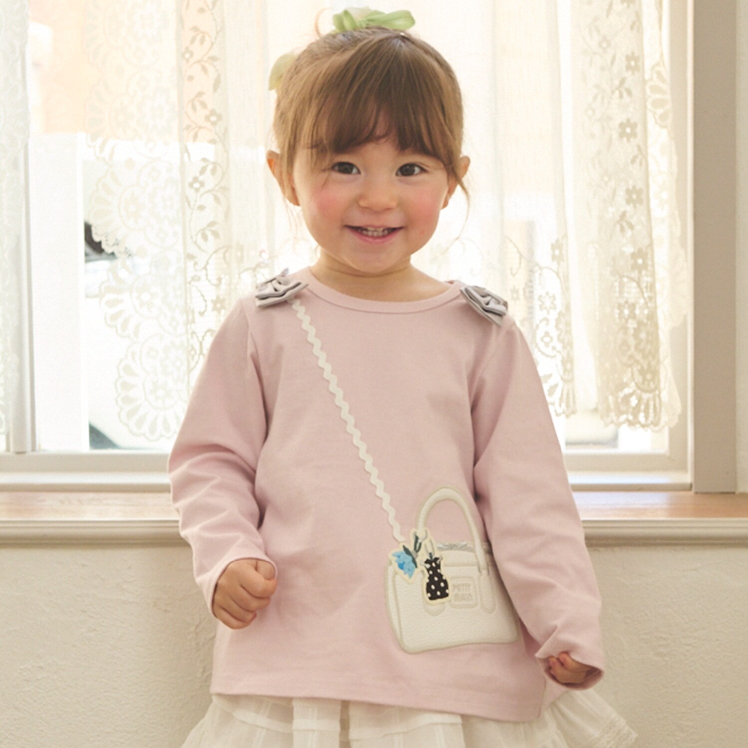 ミニバッグ長袖Tシャツ