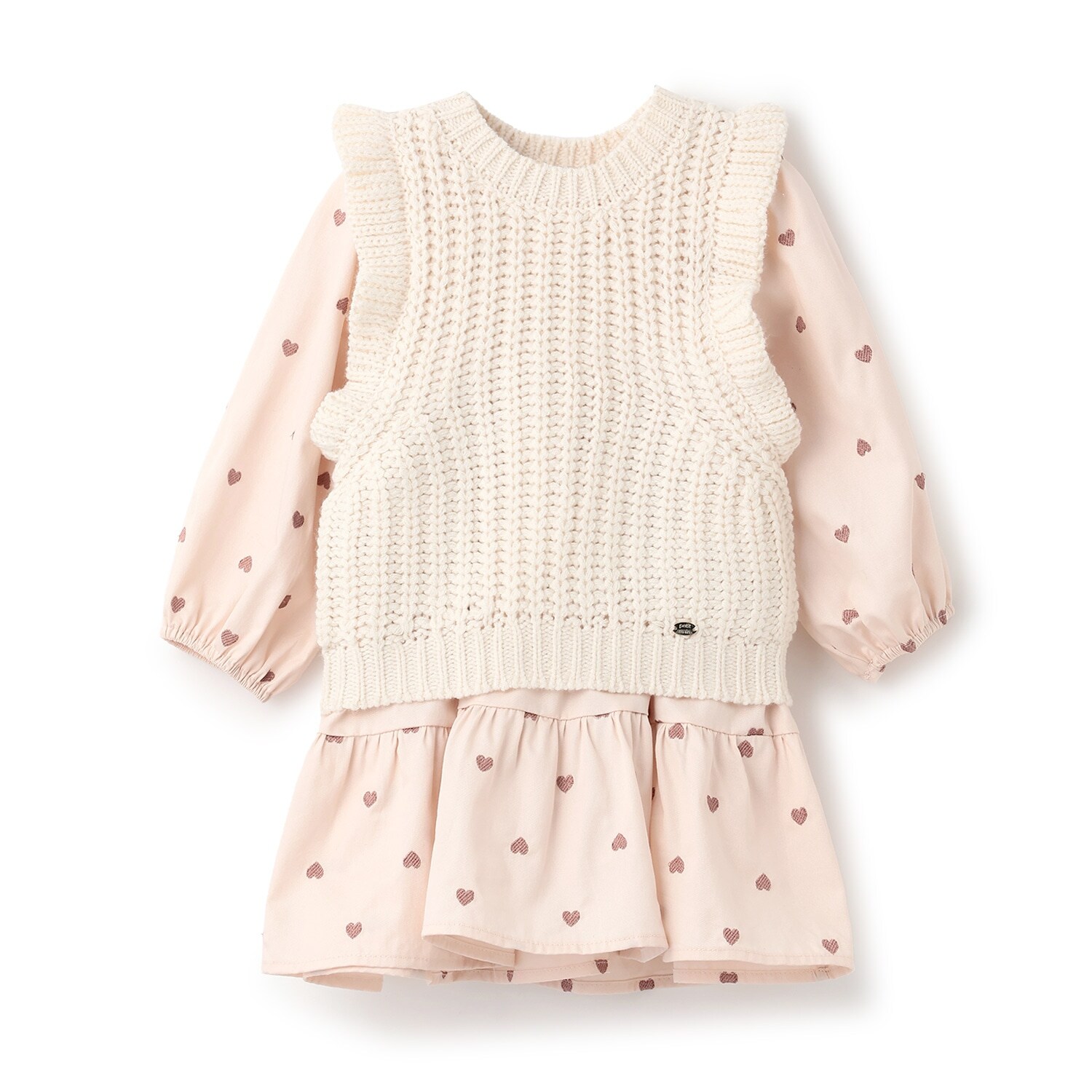 【リンク】ベストつきワンピース