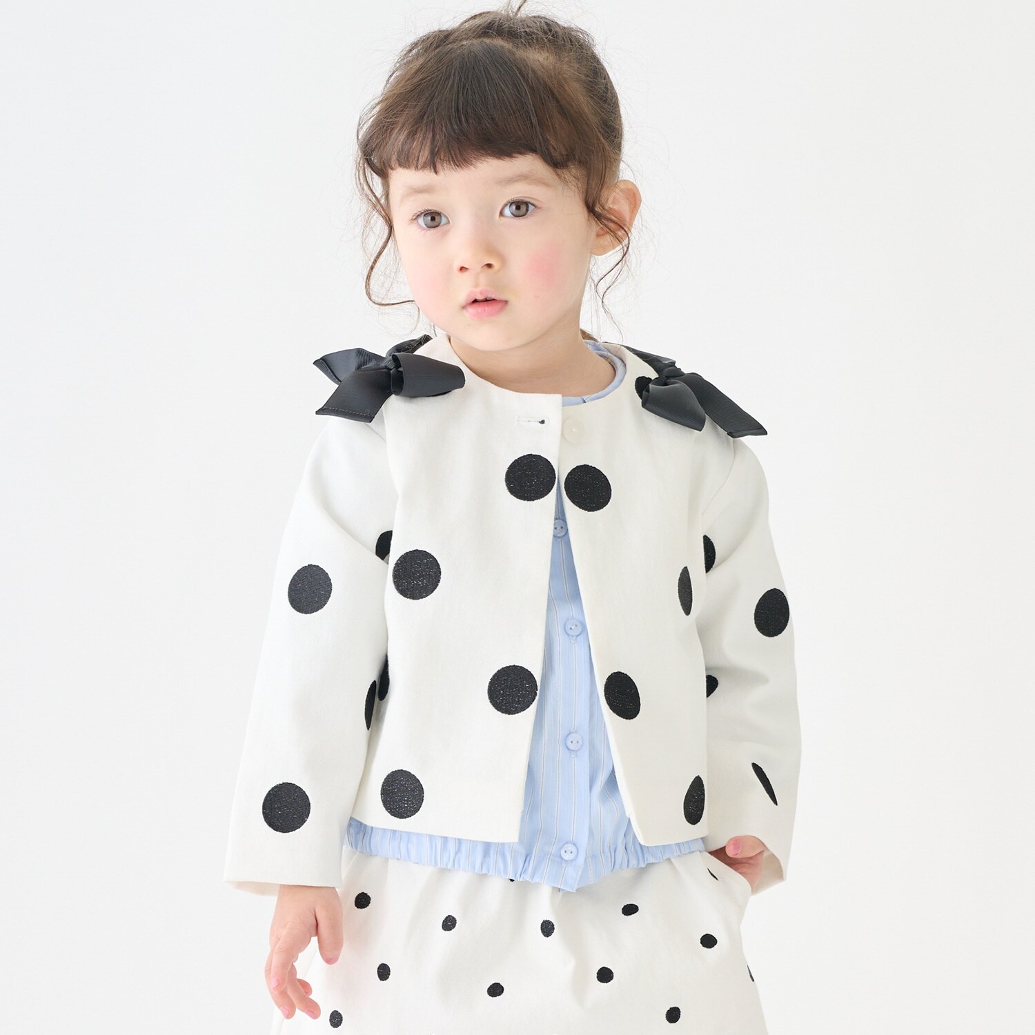 リボンショートジャケット