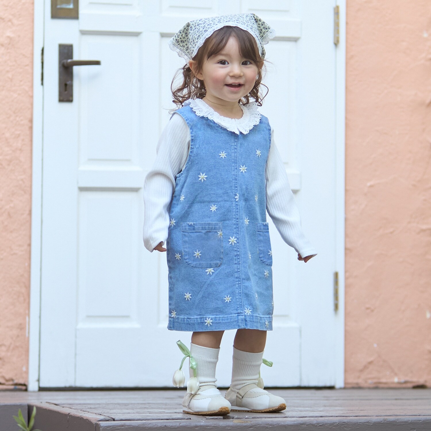 花刺しゅうジャンスカ