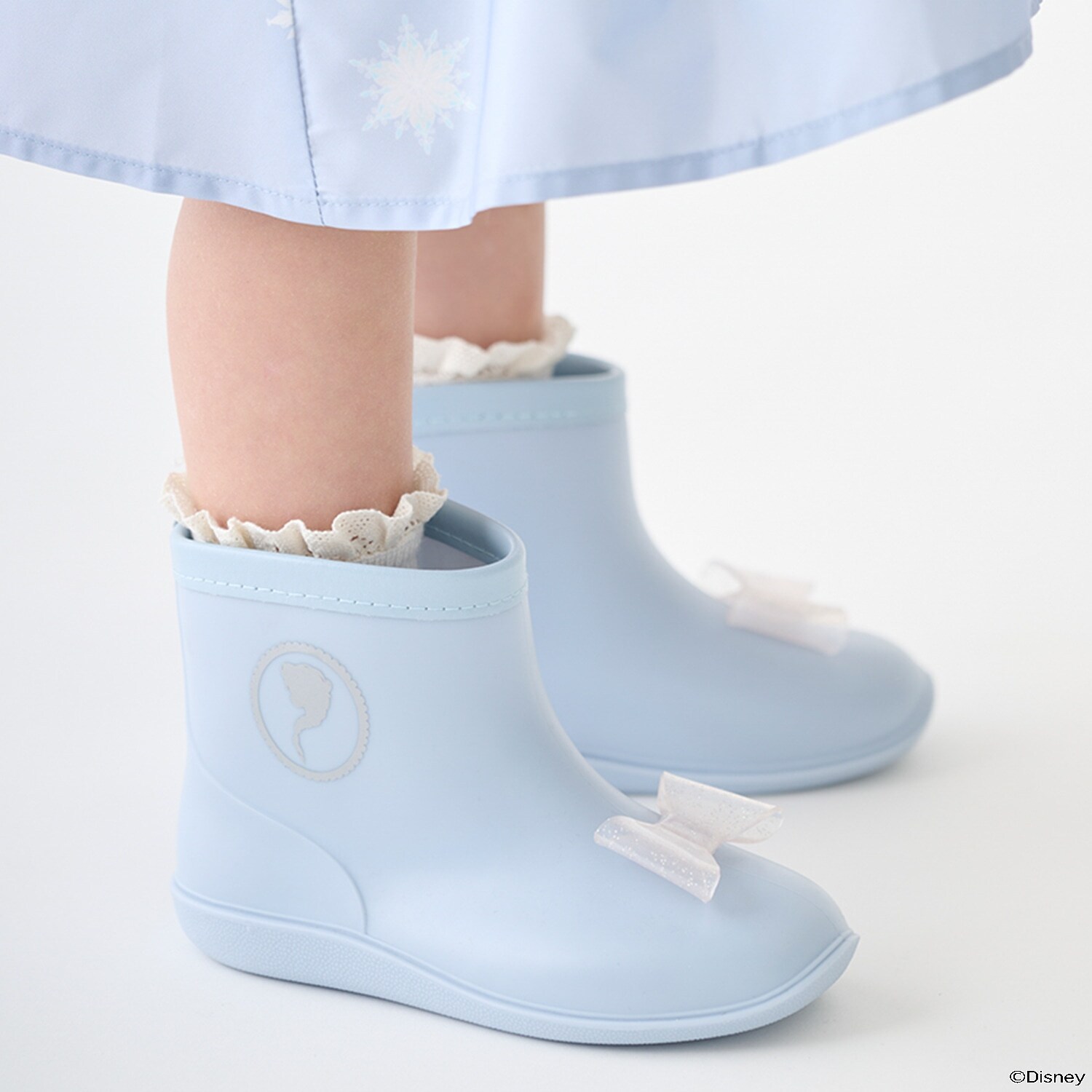 【Disney】リボンレインブーツ