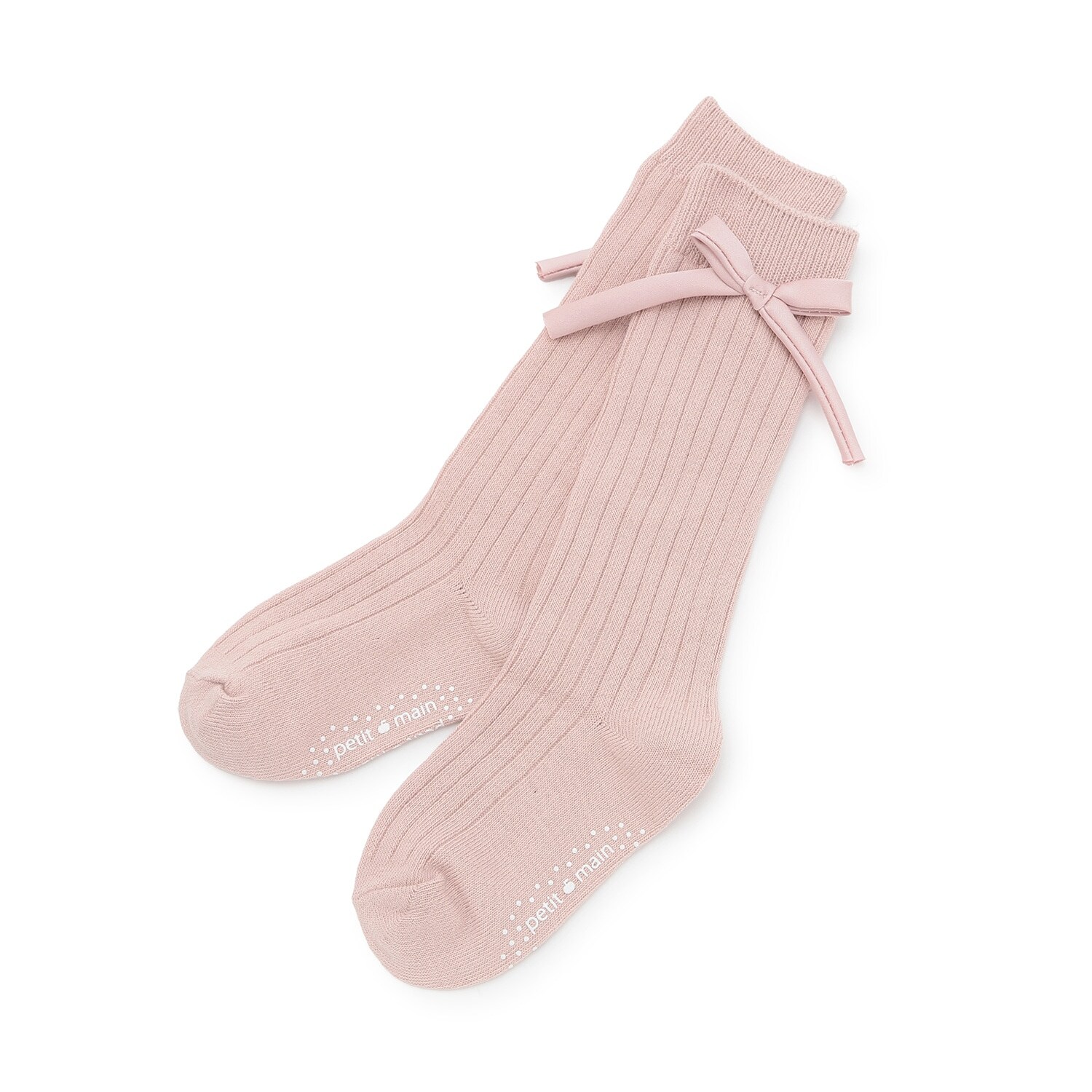 リボンハイソックス